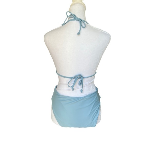 J. Crew - NWT Two Piece Bikini String Bikini Top & High Waisted Bottoms Sz S - Picture 9 of 12